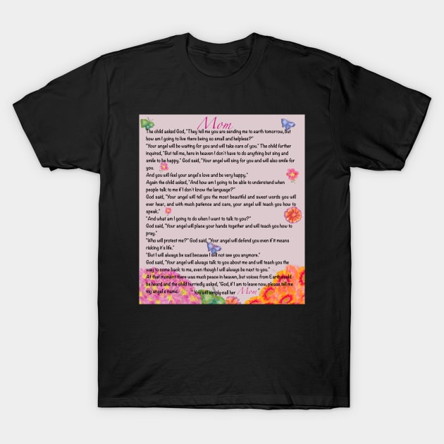 The best Mother’s Day gifts 2022, Mother’s Day poem - You will simply call her mom Beautiful poem about motherhood T-Shirt by Artonmytee